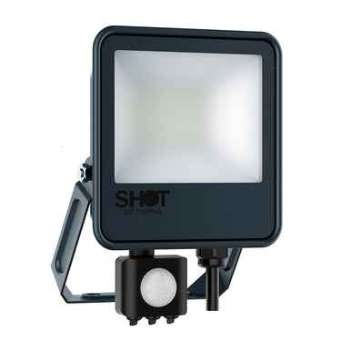 Proiettore LED 30W - 4000K - Grigio - PIR Sensor